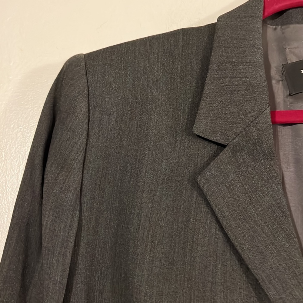 Ellen Tracy Gray Fully Lined Single Breasted Blaz… - image 2